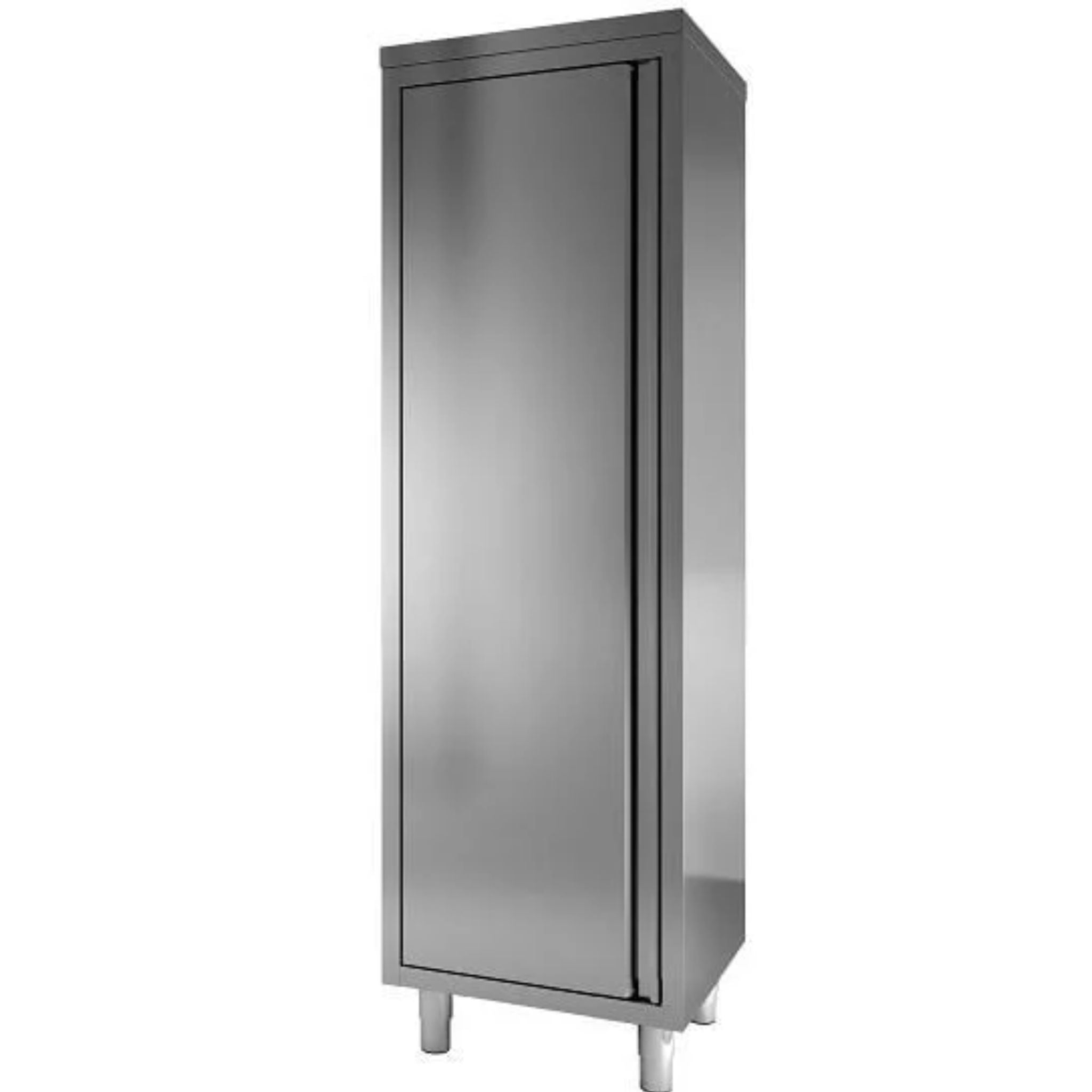 Stainless steel cabinet with hinged door Standard - 0