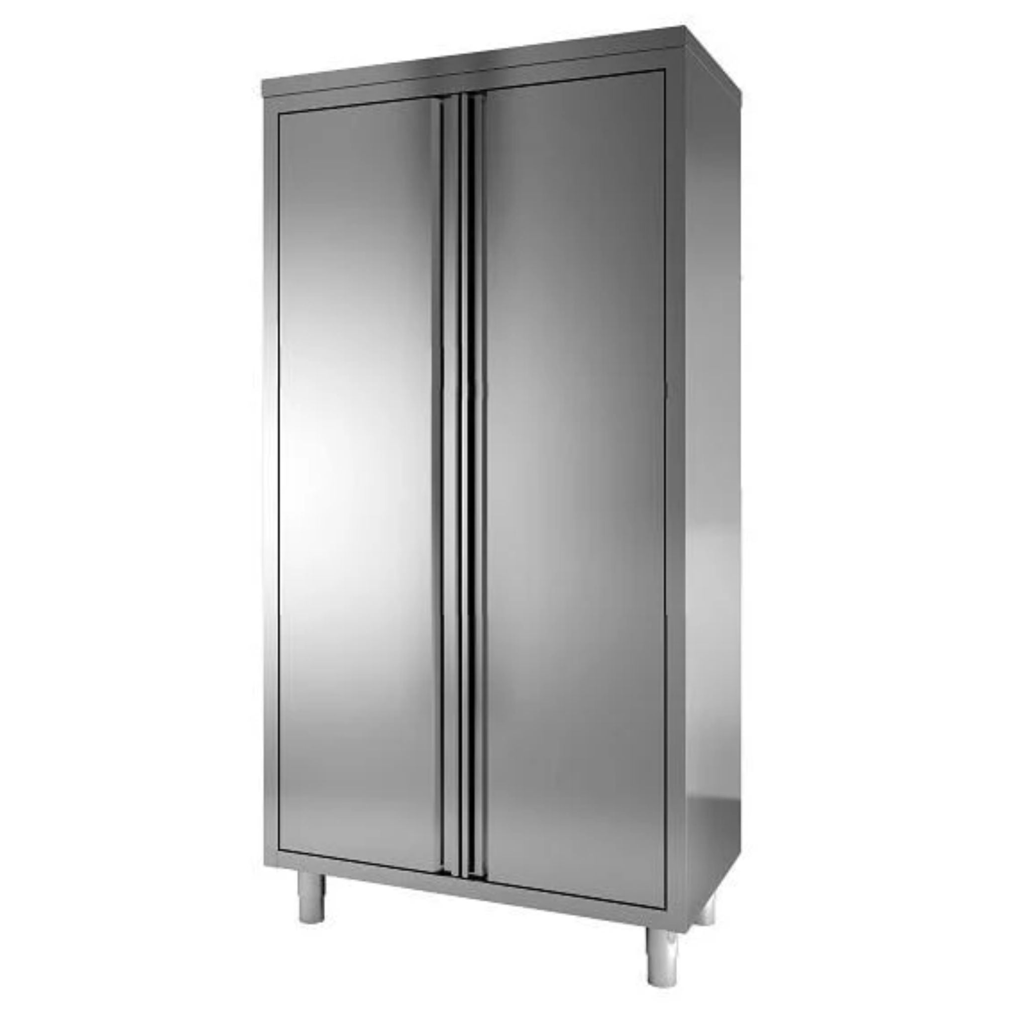 Stainless steel cabinet with hinged door Standard