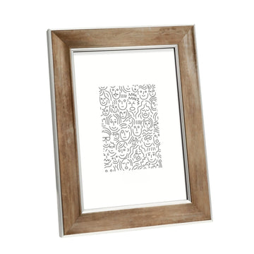 Holzrahmen in bronzefarbe