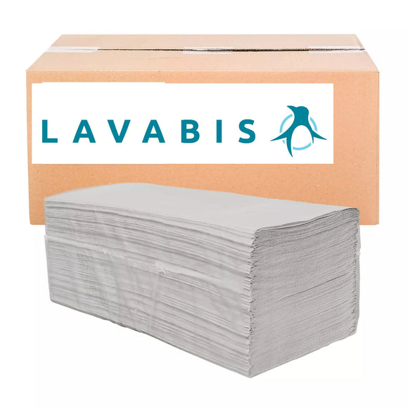 Papierhandtücher mit V-Faltung 1-lagig