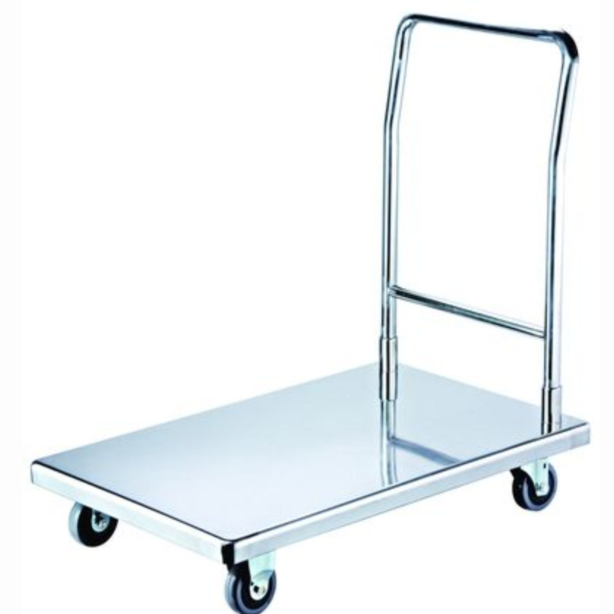 Stainless steel transport trolley