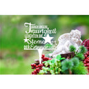 Grabstecker "Durch unsere Traurigkeit leuchten die Sterne der Erinnerung"-1