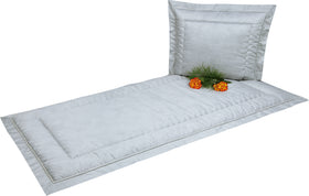 Set da soffitto Besta in tessuto pregiato Contessa grigio