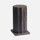 Gesteck und Kranzsäule - dunkles Metall-2