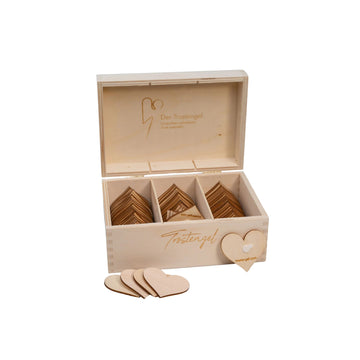 Trostherzen in Trostengelbox Starterset