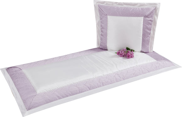 Besta Deckengarnitur Elfenbein Besatz bunt