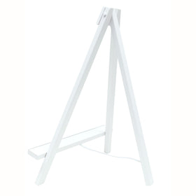 Holzstaffelei weiß - 0