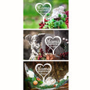 Grabstecker "Mama für immer bei uns im Herzen"-4