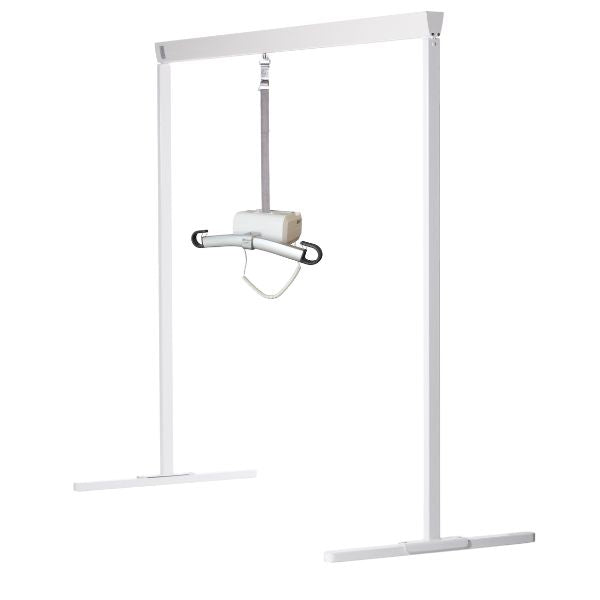 Lavabis transportable free-standing frame with ceiling hoist