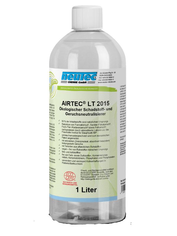 Airtec - ecological pollutant and odour neutralizer