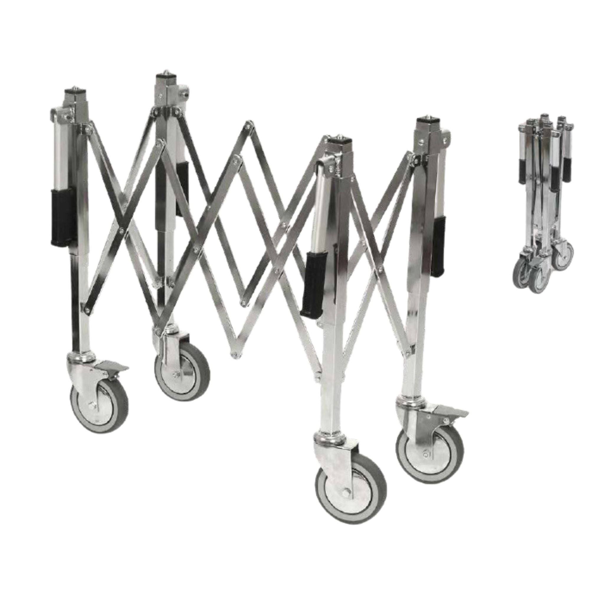 Carrello a forbice Meber in acciaio inox - 0