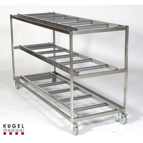 Kugel fahrbare Regaleinrichtung 2 bis 5 Ebenen