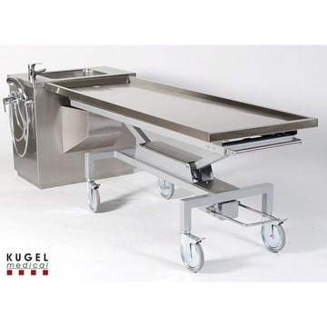 Kugel Transportwagen hydraulisch höhenverstellbar