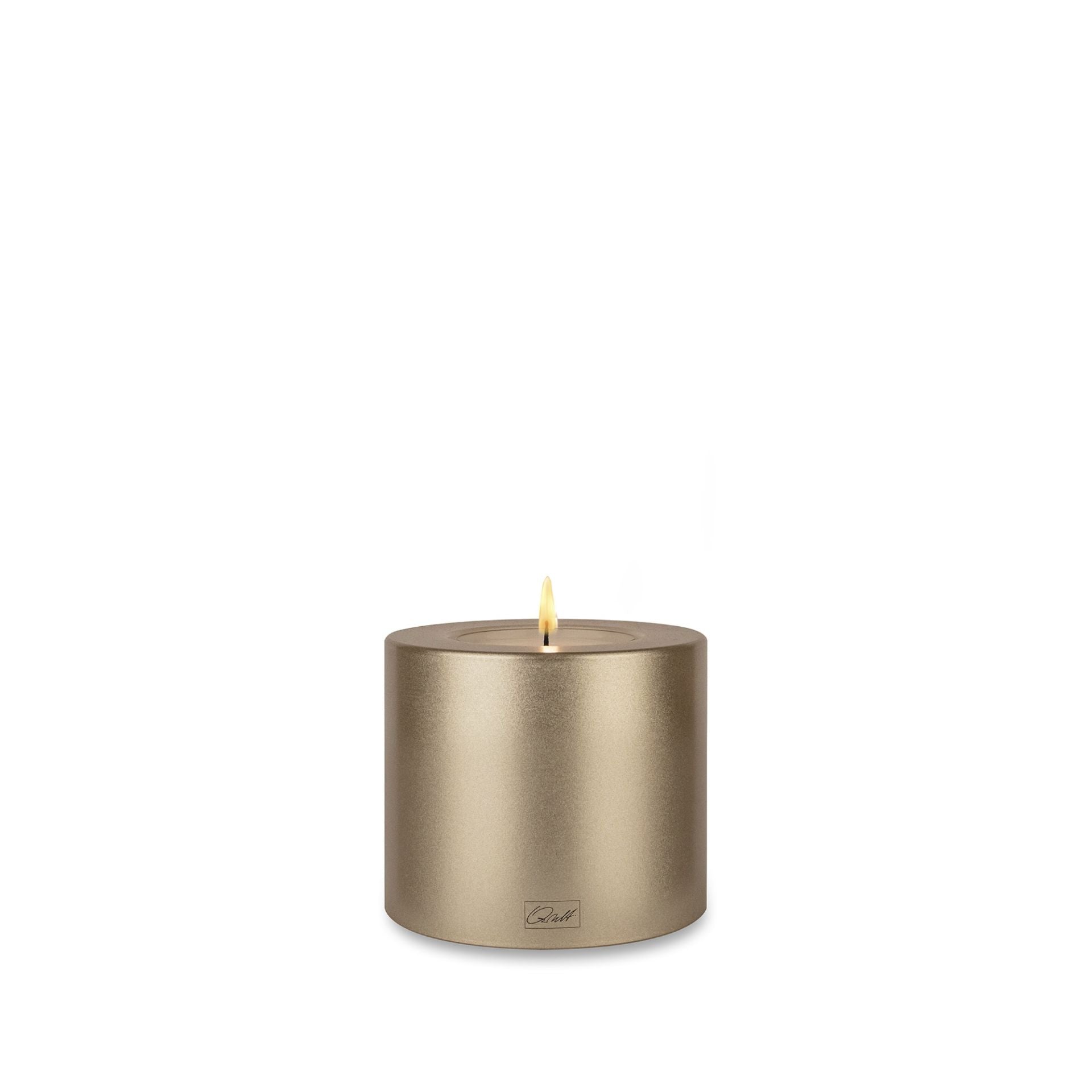 Kaufen cremegold Qult Trend Teelichthalter in Kerzenform Color Ø 10 cm