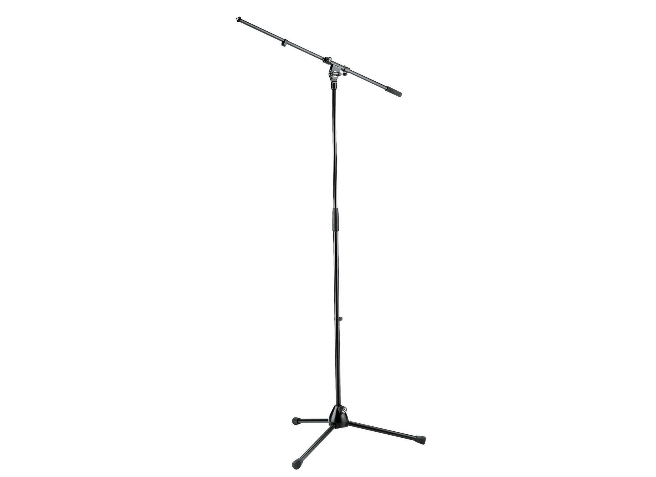 Microphone stand with swivel arm