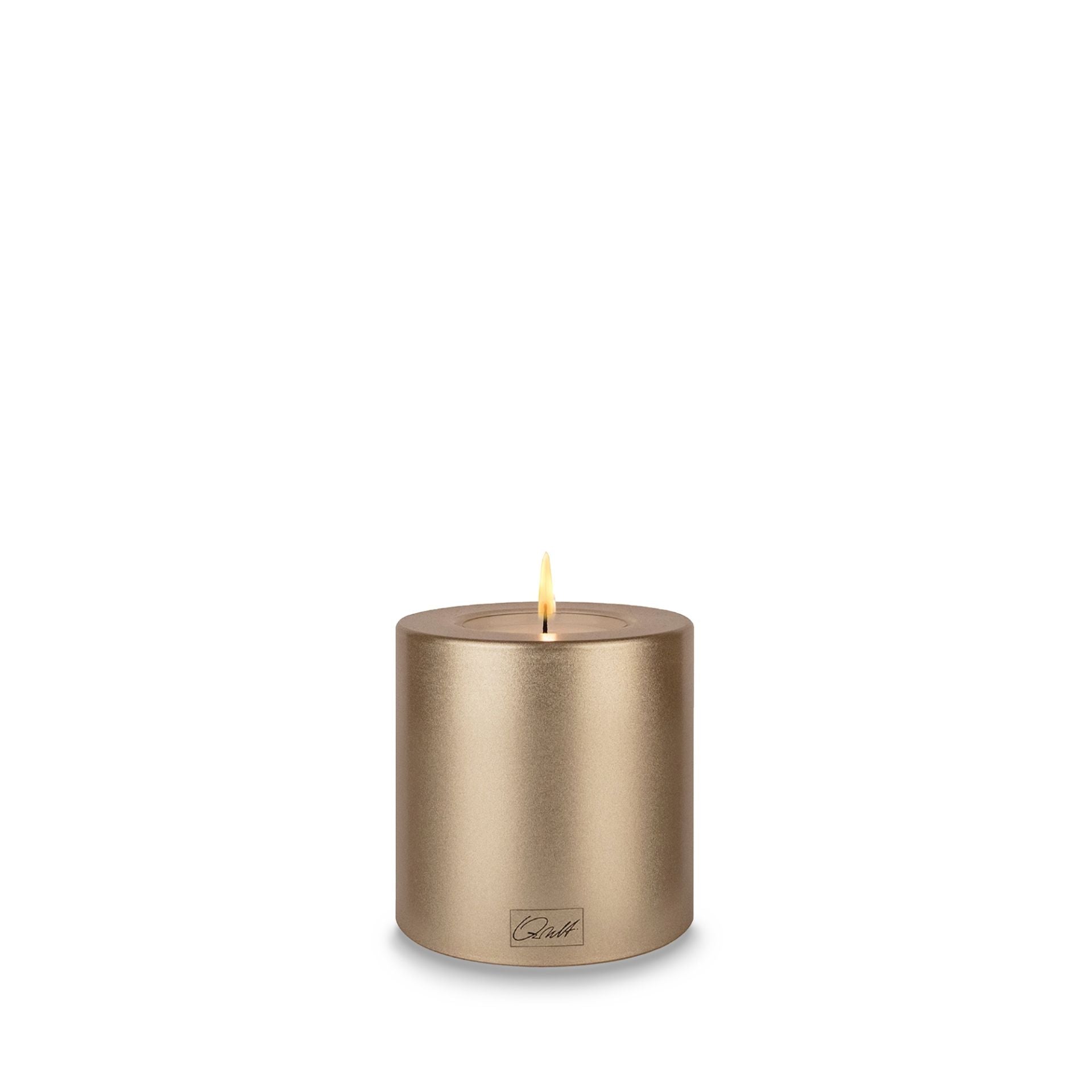 Kaufen cremegold Qult Trend Teelichthalter in Kerzenform Color Ø 8 cm