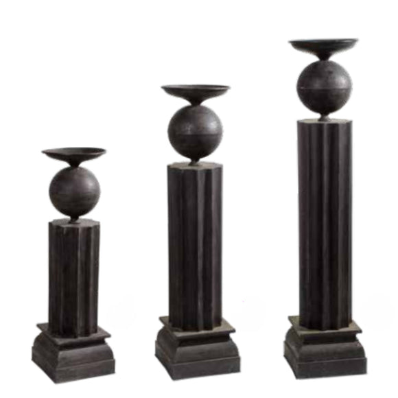 Kugelleuchter Säulen