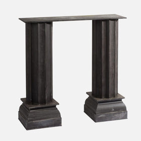 Urnenkandelaber - dunkles Metall - 0