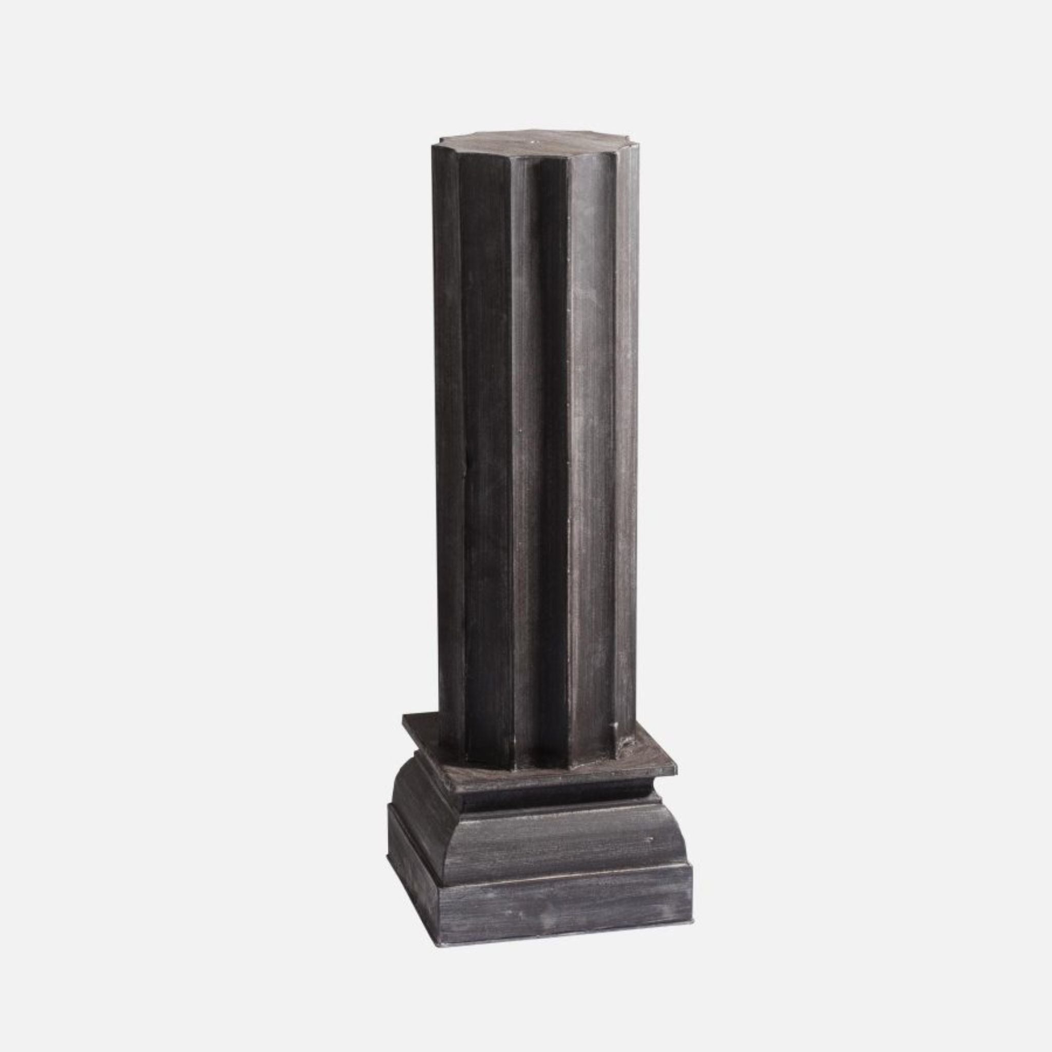 Urn column - dark metal - 0
