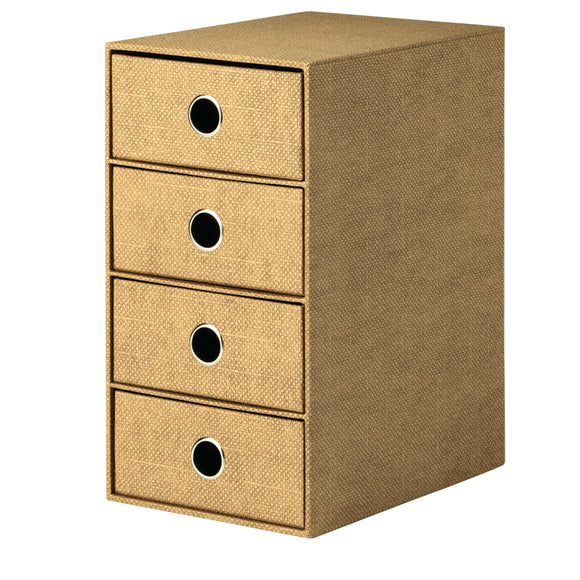 Cassettiera Rössler 4 pezzi 2 pezzi