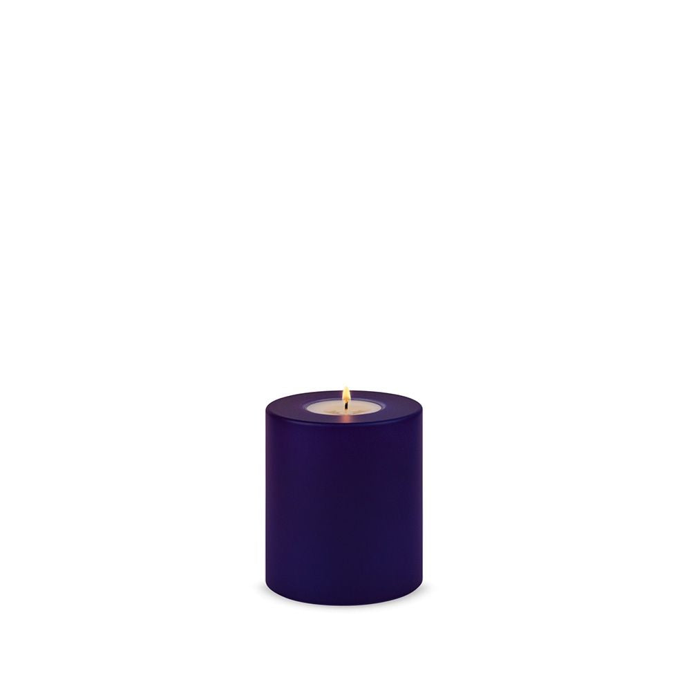 Kaufen nightblue Qult Trend Teelichthalter in Kerzenform Color Ø 8 cm