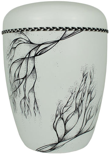 Gap urn branches natural material