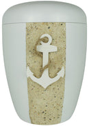 Spalt Urne 3D Emblem See Bemalt Naturstoff-2