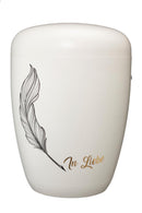 Urna Spalt lacada en blanco material natural-6