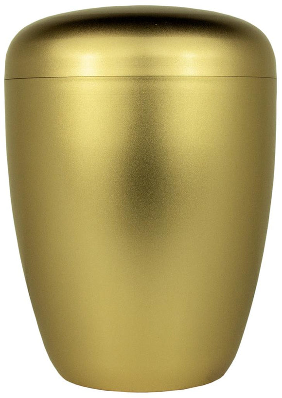 Spalt Urne Metallic Naturstoff