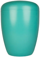 Spalt Urne Grün Lackiert Naturstoff-3