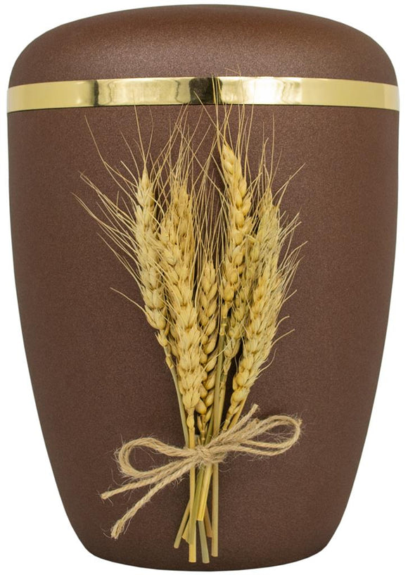 Spalt Urne 3D Emblem Pflanze Naturstoff