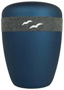 Spalt Urne 3D Emblem See Bemalt Naturstoff-7