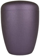 Spalt urn purple lacquered natural fabric-4