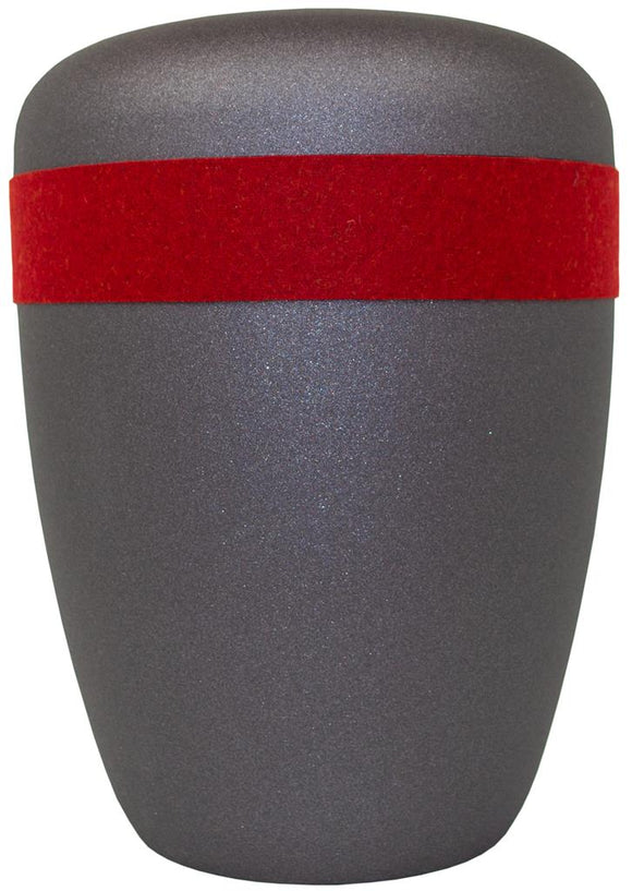 Spalt Urne Mitternacht Schwarz Lackiert Naturstoff