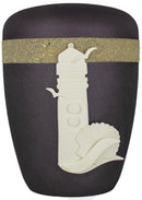 Spalt Urne 3D Emblem See Bemalt Naturstoff-3