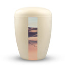 Spalt Urne Seashell Lackiert Naturstoff-3