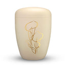 Spalt Urne Seashell Lackiert Naturstoff-7