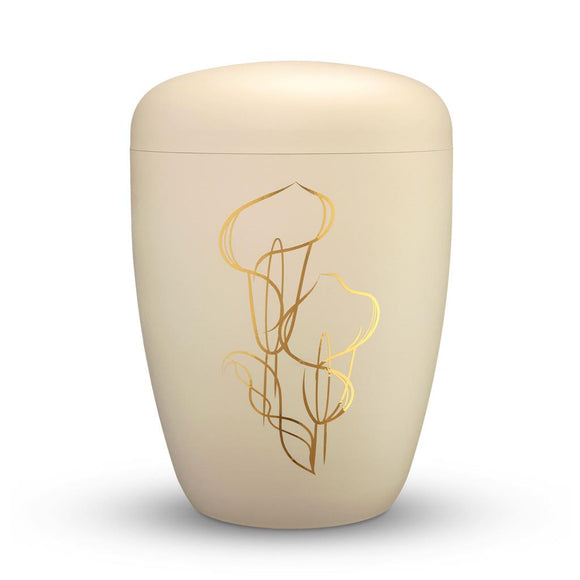 Spalt Urne Seashell Lackiert Naturstoff