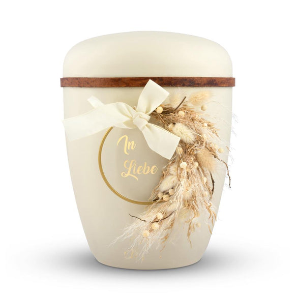 Spalt Urne Seashell Lackiert Naturstoff