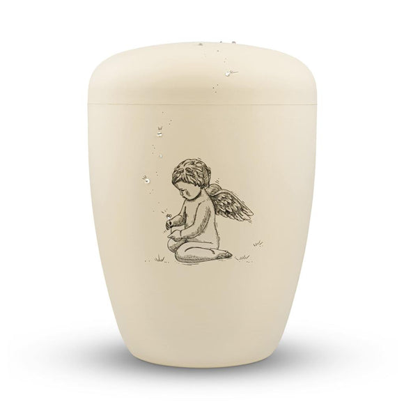 Spalt Urne Seashell Lackiert Naturstoff