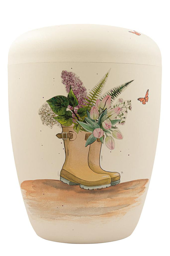 Spalt Urne Seashell Lackiert Naturstoff