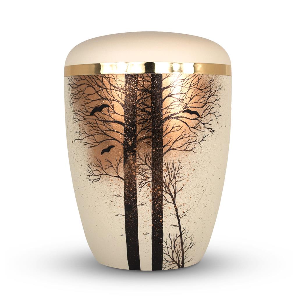 Kaufen wald-mit-goldband Spalt Urne Seashell Lackiert Naturstoff