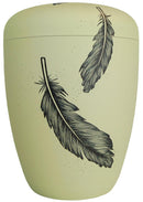 Spalt Urne Federn Naturstoff-1