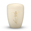 Spalt Urne Seashell Lackiert Naturstoff-33