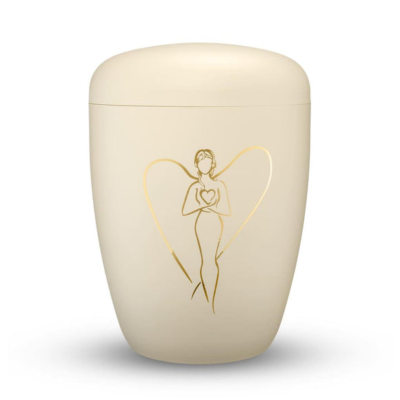 Spalt Urne Seashell Lackiert Naturstoff