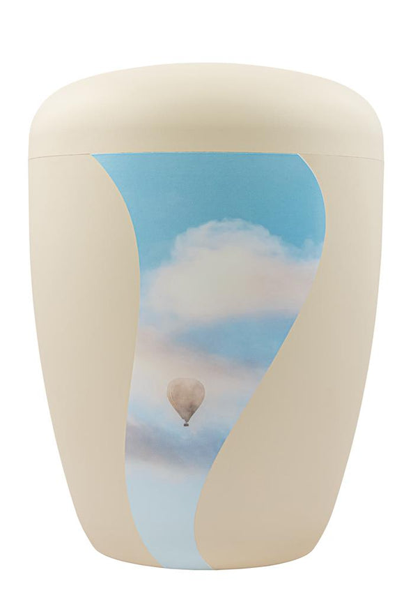 Spalt Urne Seashell Lackiert Naturstoff