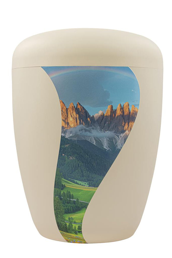 Spalt Urne Seashell Lackiert Naturstoff