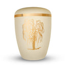 Spalt Urne Seashell Lackiert Naturstoff-17