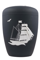 Spalt Urne 3D Emblem See Bemalt Naturstoff-6