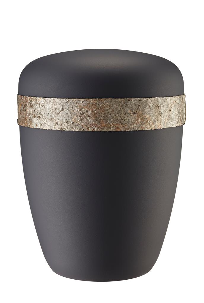 Spalt urn stone gray lacquered natural material - 0